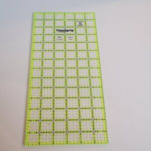 Omnigrip by Omnigrid The Non-Slip Quilt Ruler Neon 6''x14'' RN164 2003 USA